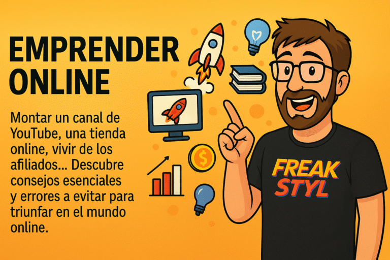 Emprender online: Del canal de YouTube a tu propia tienda digital